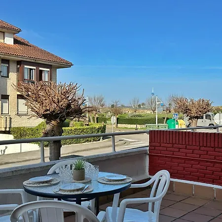 Apto Con Terraza-Somo A Pie De Playa 30603 *